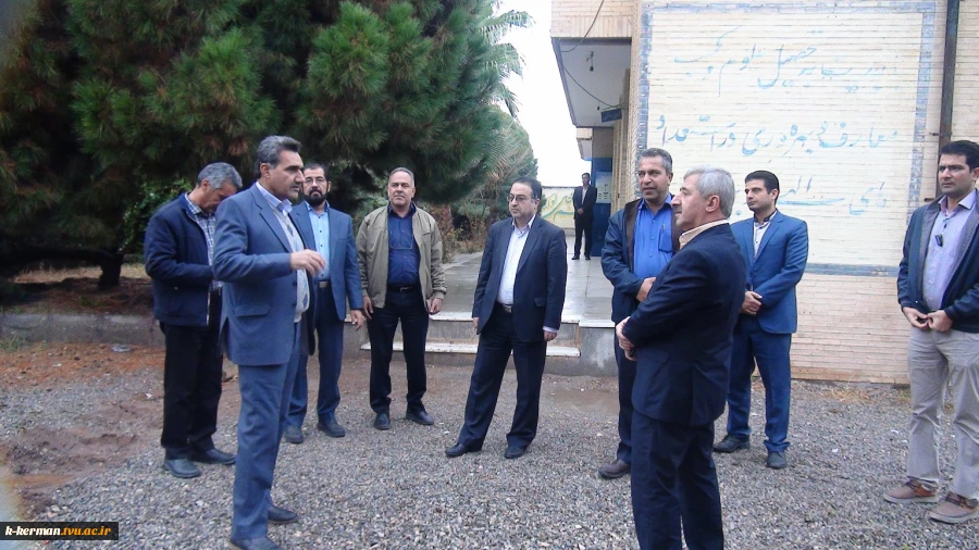 دیدارآقای دکتر کیانی از آموزشکده کشاورزی رضوان کرمان 3